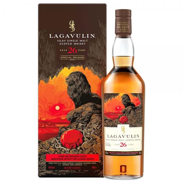 Lagavulin 26 Jahre Special Release 2021 Single Malt Whisky 0,70 Ltr. Flasche 44,20% Vol.