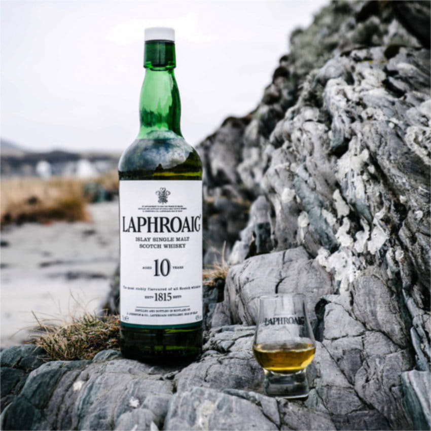 Laphroaig 10 Jahre 0,7l Flasche | Sprit Schleuder