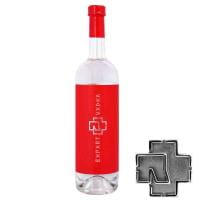 Rammstein Vodka + Metall Pin 0,7 Ltr. Flasche, 40% Vol.