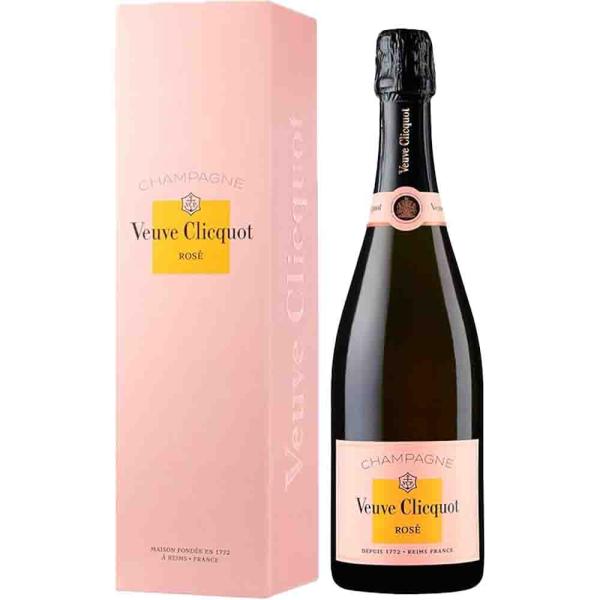 Veuve Clicquot Rosé in Geschenkbox 0,75 Ltr. Flasche 12,5% Vol.