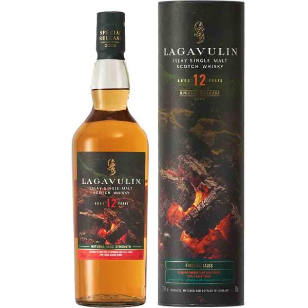 Lagavulin 12 Jahre Fireside Tales 57,4% Vol. 0,7 Ltr. Flasche