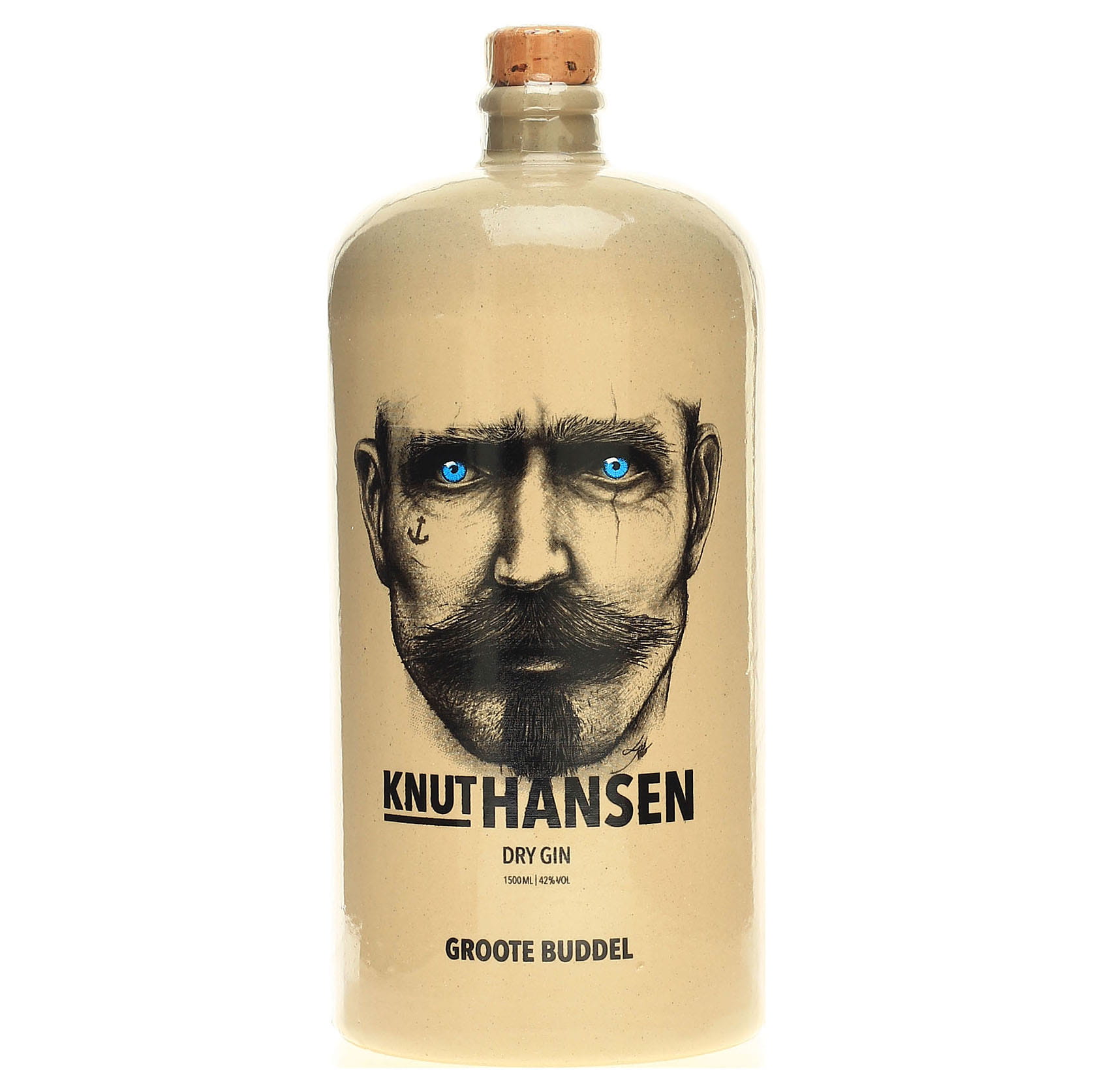 Dry Sprit Schleuder Gin Hansen | Knut 1,5l 42% Vol. Flasche