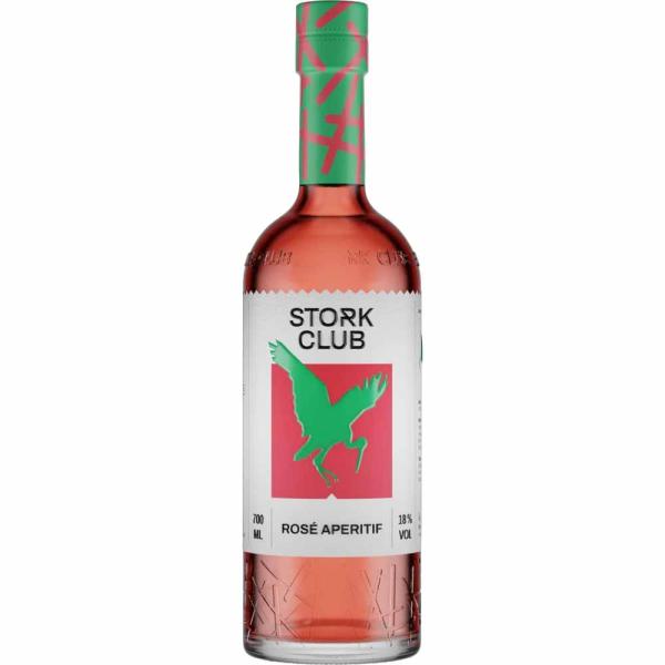 STORK CLUB Rosé Roséwein & Rye Whiskey Aperitif 18% Vol. 0,7 Ltr. Flasche