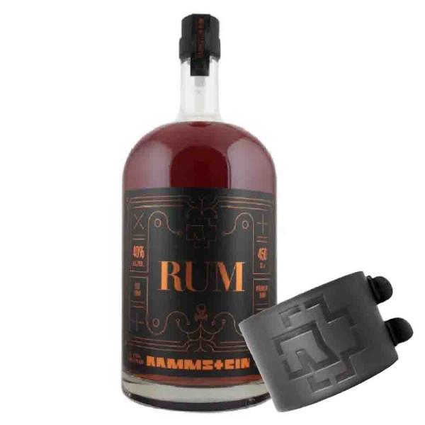 Rammstein Rum Magnum + Lederarmband 40% Vol. 4,5 Ltr. Flasche