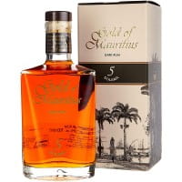 Gold of Mauritius Dark Rum Solera 5 0,7 Ltr. Flasche, 40% Vol.